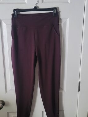 Old Navy High Waisted Joggers Plum  XL